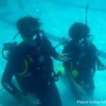 scuba diving family